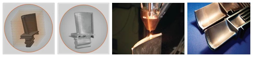 Laser additive remanufacturing of aero-engine blades Laser additive remanufacturing of aero-engine blades